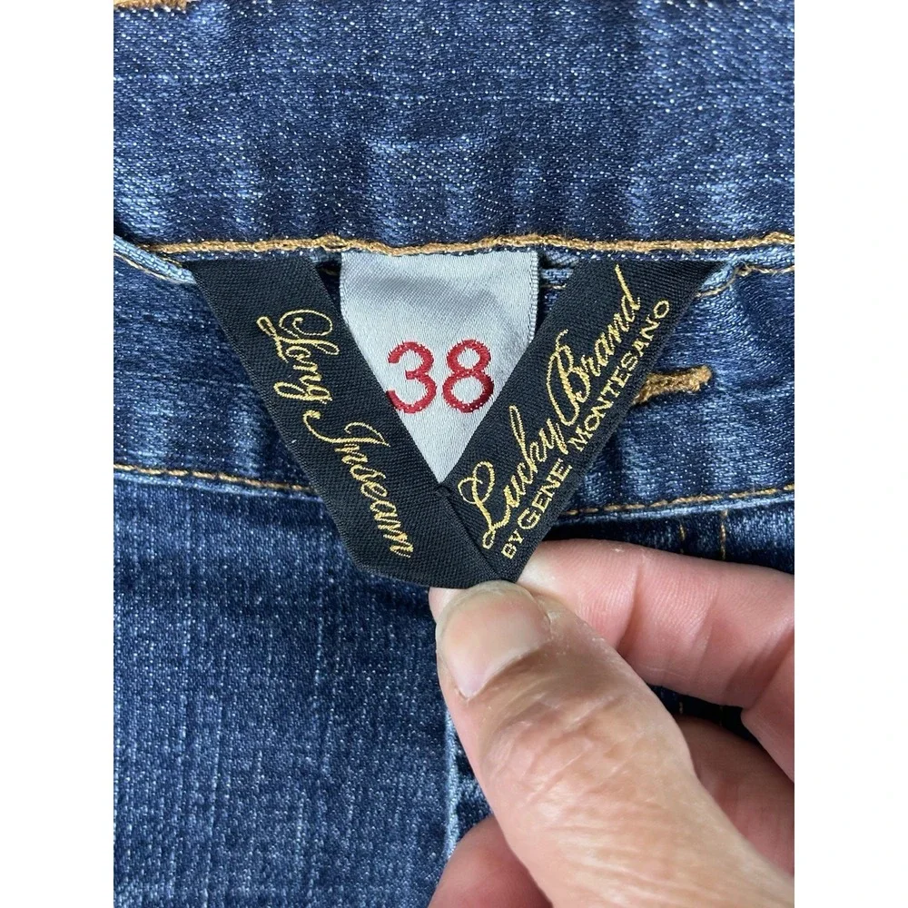 LUCKY Brand Ol' Deep Water Men's Denim Jeans By Gene Montesano Size 38x32‎